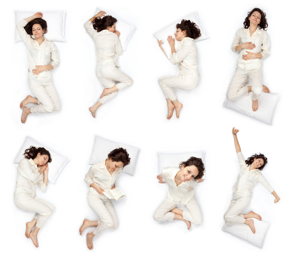 Different Sleeping positions for better sleep