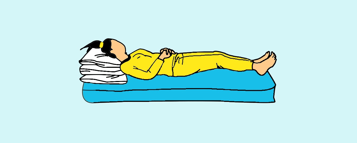 Sleeping Position for people suffering from Sinus Infection