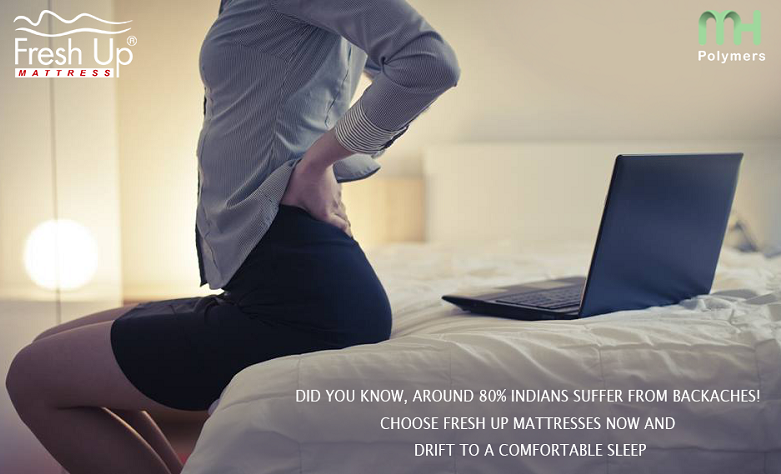 Mattresses that can prevent back pain due to wrong sleeping posture